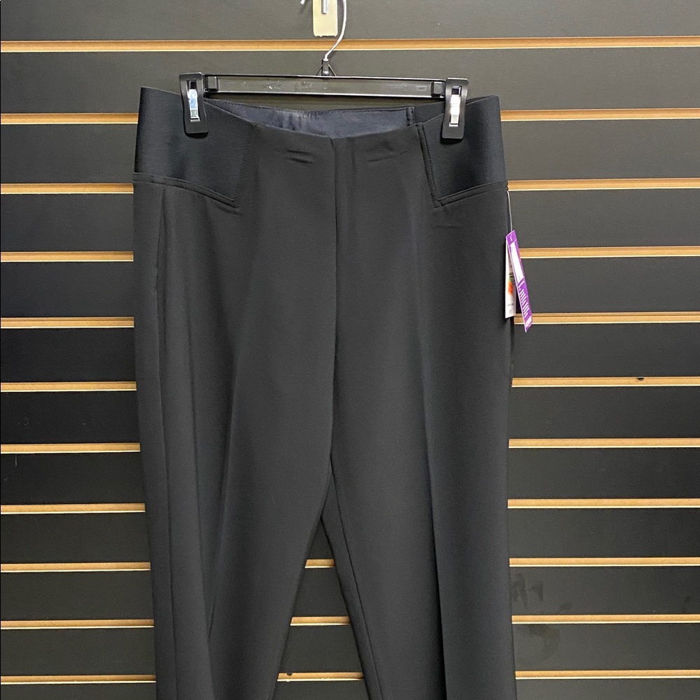 Allison Daley Ladies Elegant Black Dress Pants.
